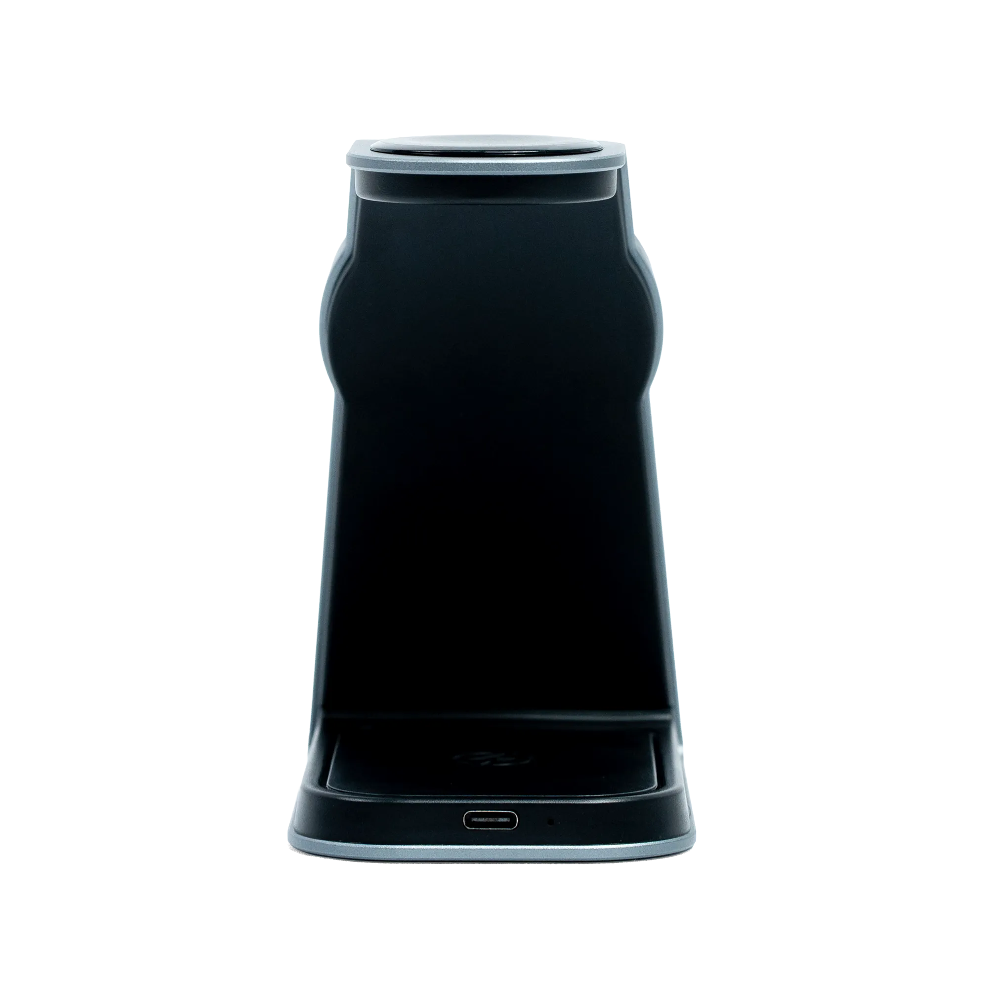 MAGNITIS 3-in-1 wireless charging stand slate grey aluminum with USB-C port for Apple devices
#color_slate-grey