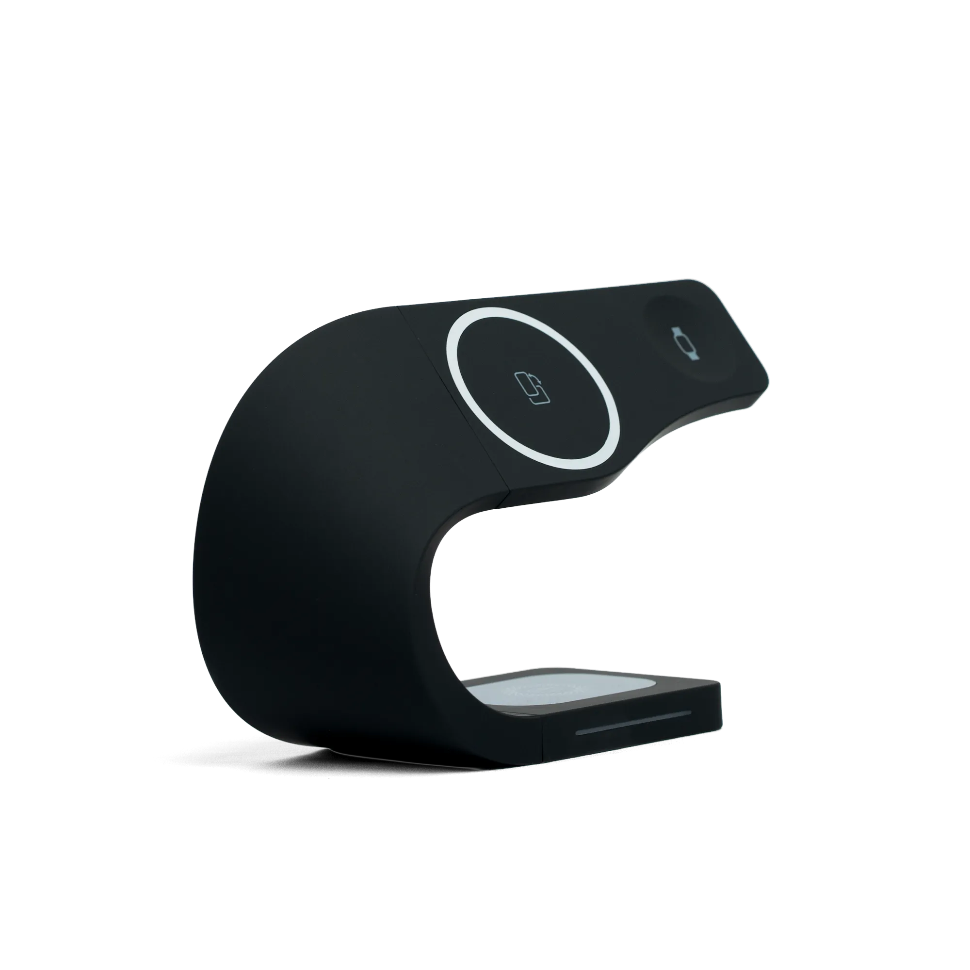 Wireless charging station for iPhone Apple Watch AirPods SIMPLI MagSafe midnight black#color_midnight-black