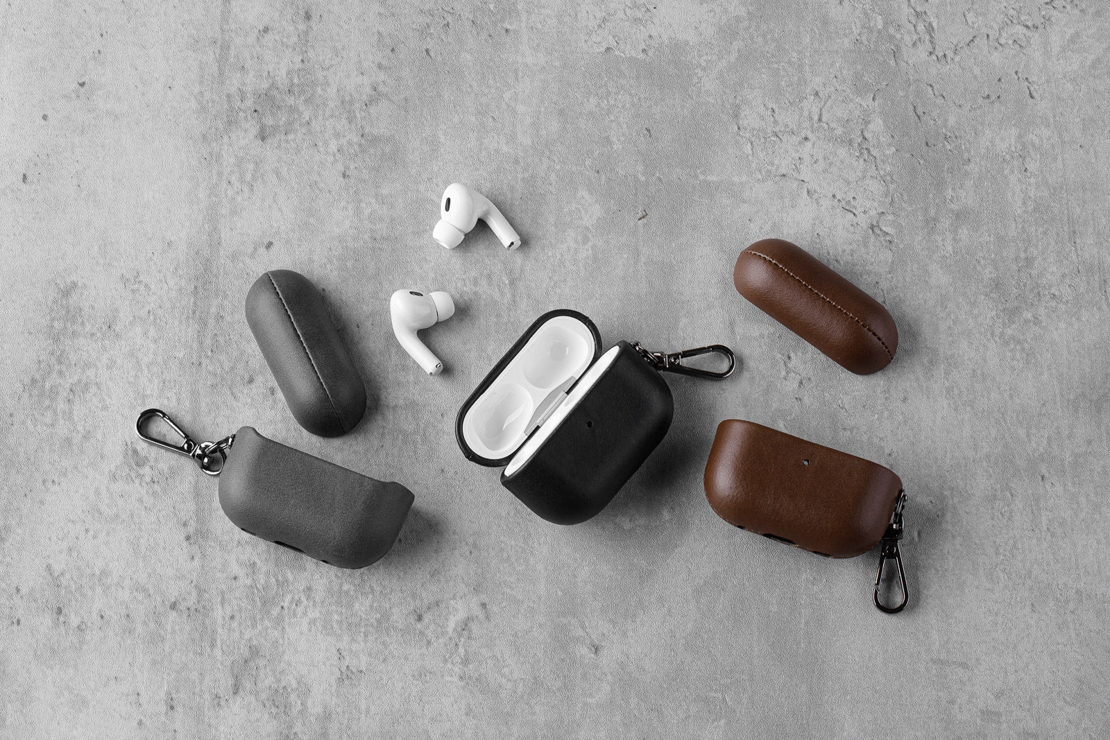 AURA AirPods Pro Leather Case: Perfect Blend of Style and Security - MODERN STANDARD