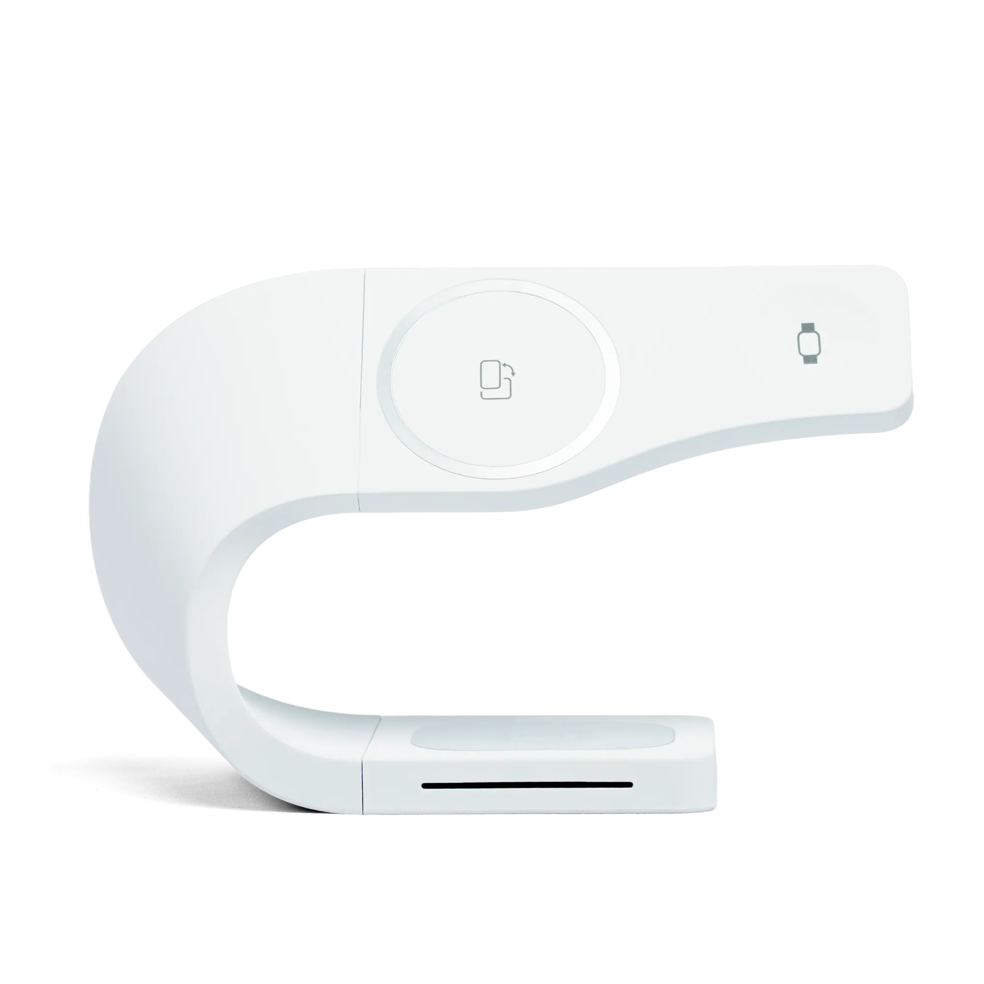 Wireless charging station 3-in-1 MagSafe iPhone Apple Watch AirPods SIMPLI ivory white