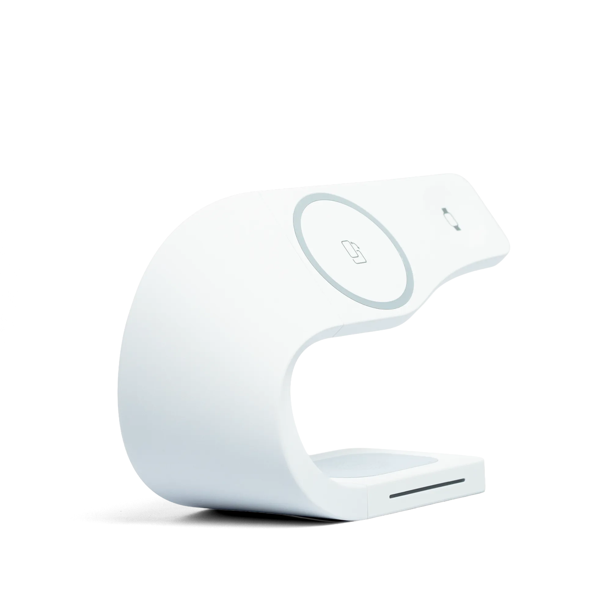 MagSafe wireless charger 3-in-1 charging dock for Apple devices SIMPLI ivory white