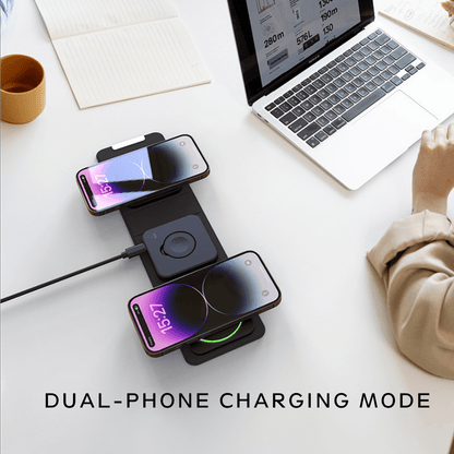 Cubica 3 - in - 1 Wireless Charger - Modern Standard