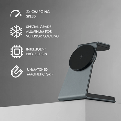 MAGNITIS 3 - in - 1 Wireless Charging Station - Modern Standard