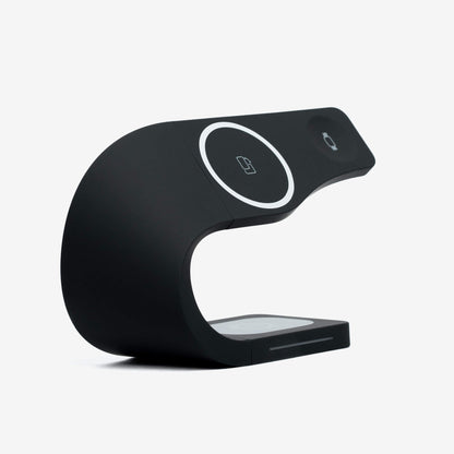 Simpli 3 - in - 1 Wireless Charging Station - Modern Standard