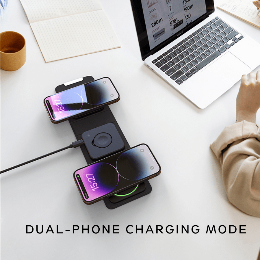 Cubica 3-in-1 Wireless Charger - Modern Standard